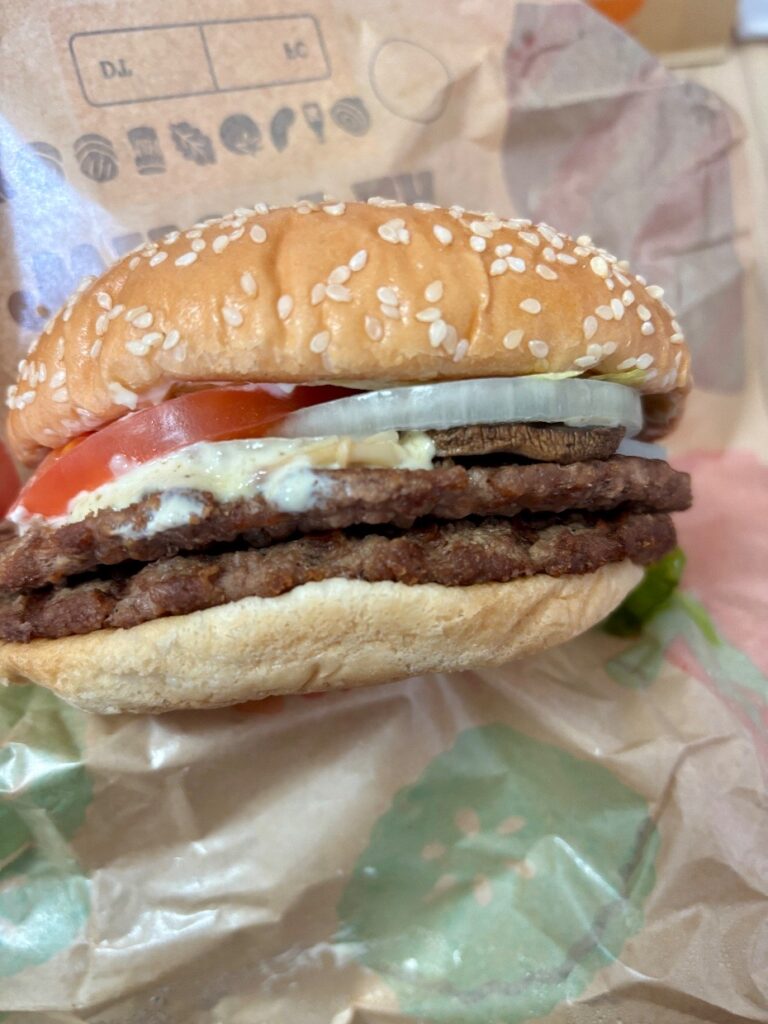 横から見たウィンタースペシャルダブルマッシュルームワッパー