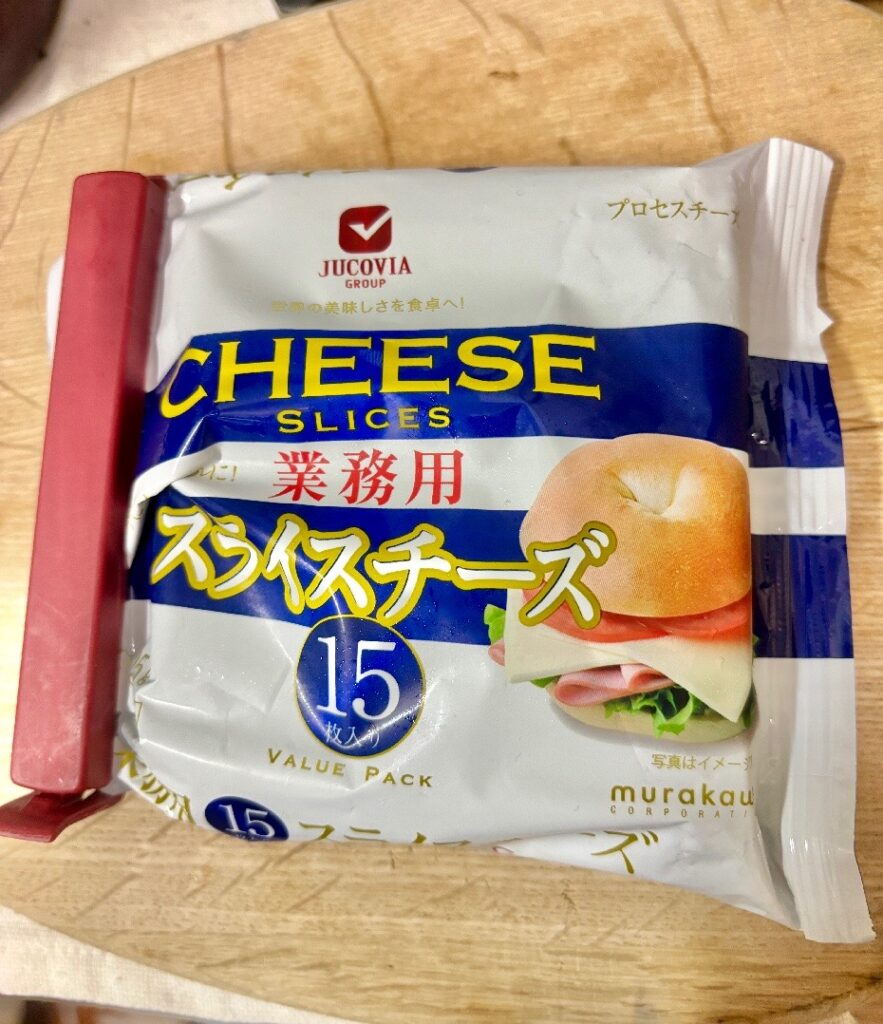 業務用スライスチーズの写真